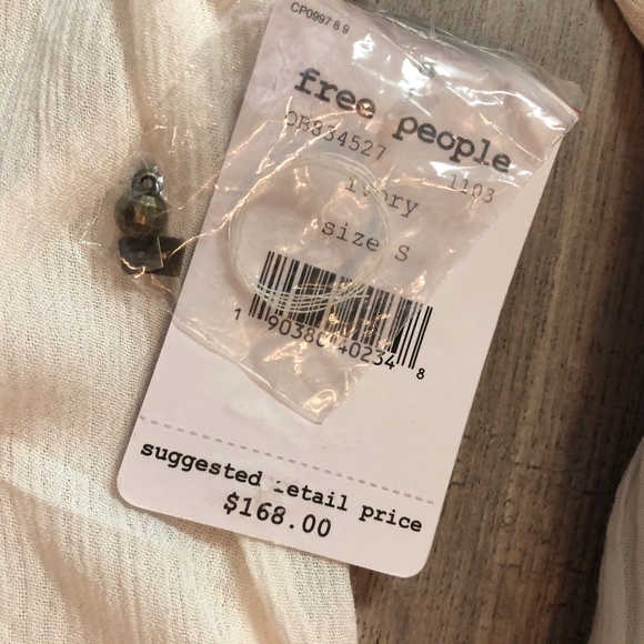 NWT Free People Rock It Tonight Blouse Small - Picture 5 of 5